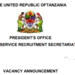 UTUMISHI Jobs Advertisment 2026